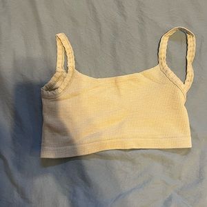 Urban green cropped top/bra